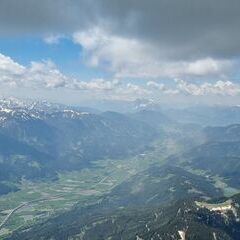 Flugwegposition um 11:05:18: Aufgenommen in der Nähe von Gaishorn am See, Österreich in 2540 Meter